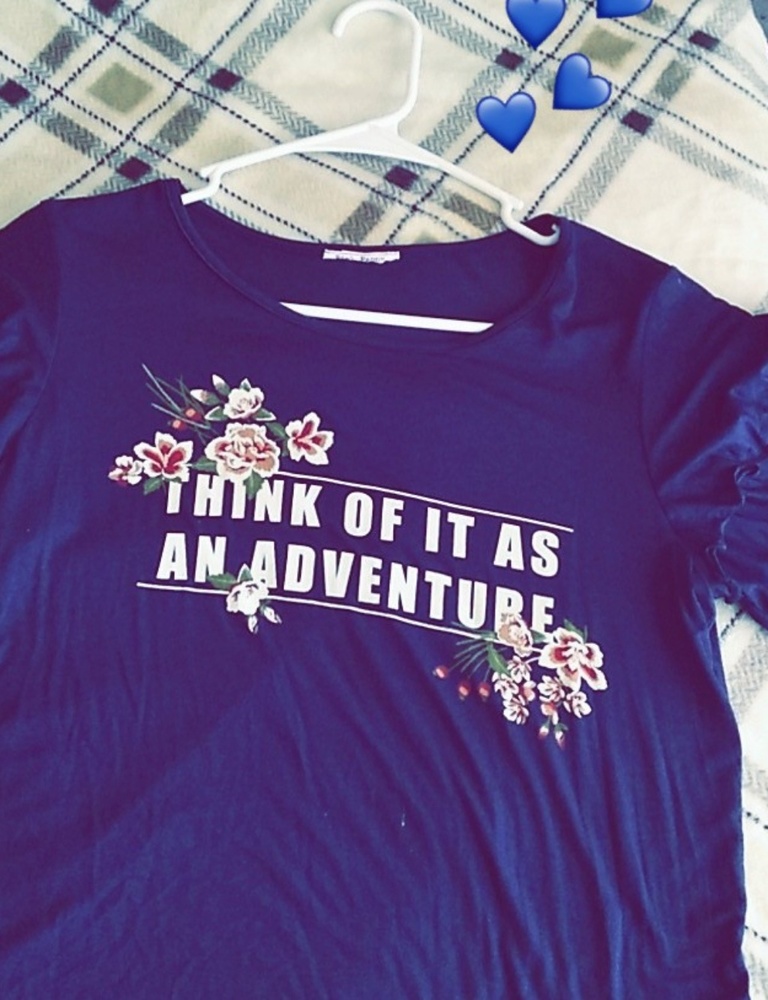Navy blue shirt